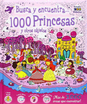 1000 Princesas y otros objetos: 001 (Busca y encuentra)