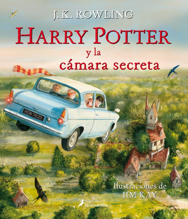 Harry Potter y la cámara secreta (edición ilustrada)