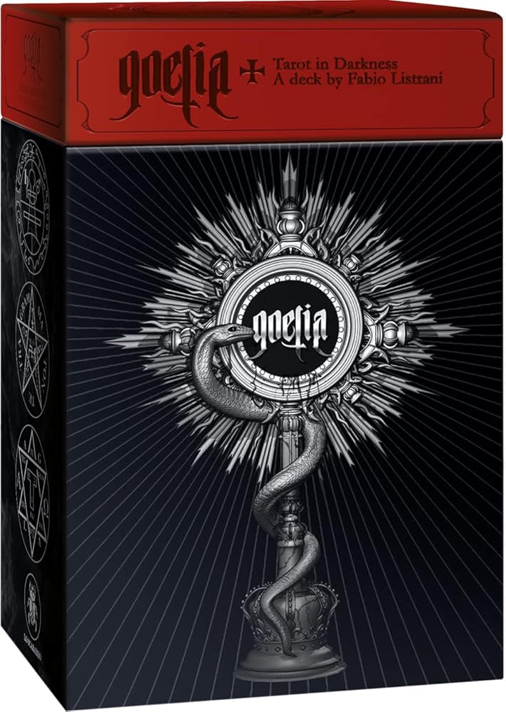 Goetia - Tarot in the Darkness: 78 full colour tarot cards and instructions cover image