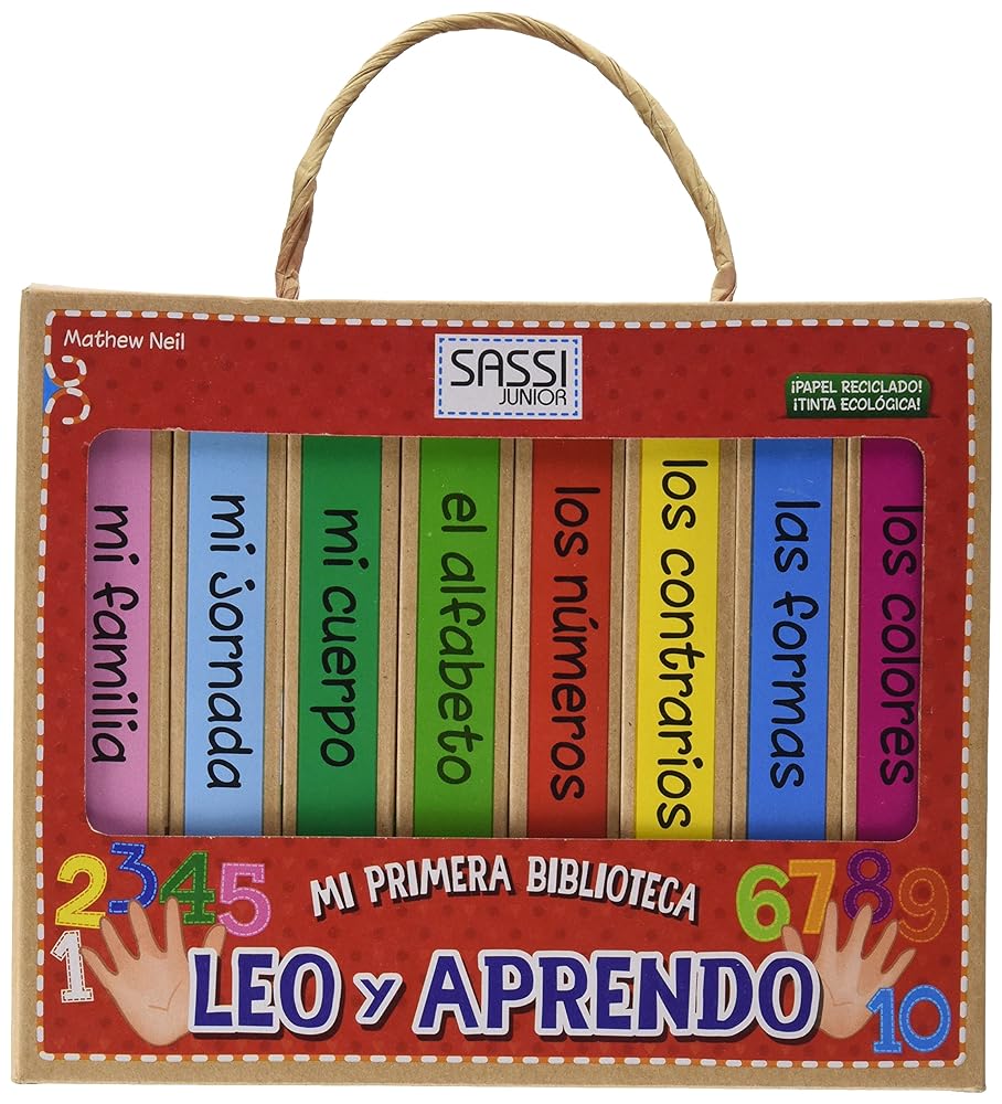 Leo y aprendo (Mi primera biblioteca)
