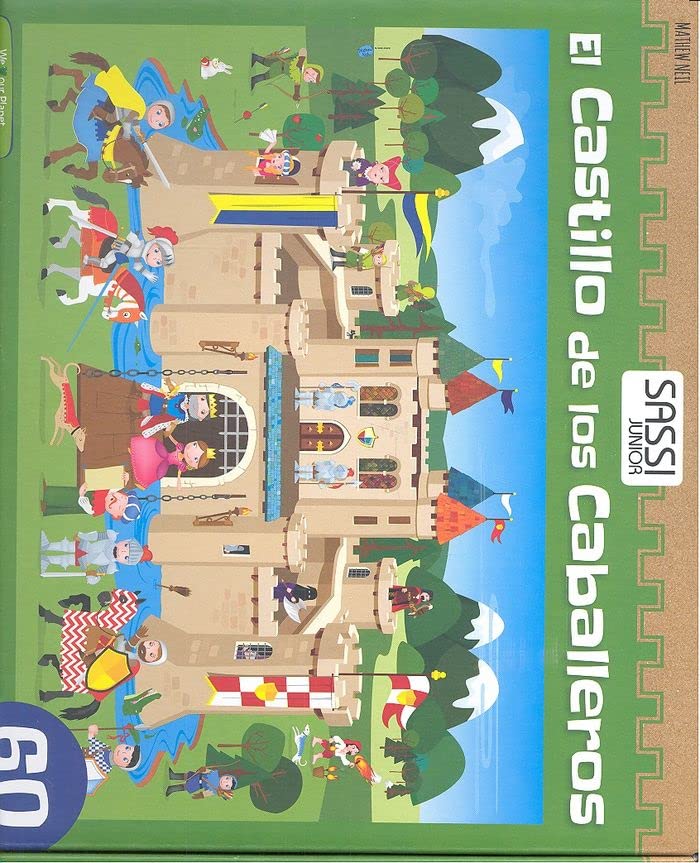 El castillo de los caballeros (Libro puzzle gigante)