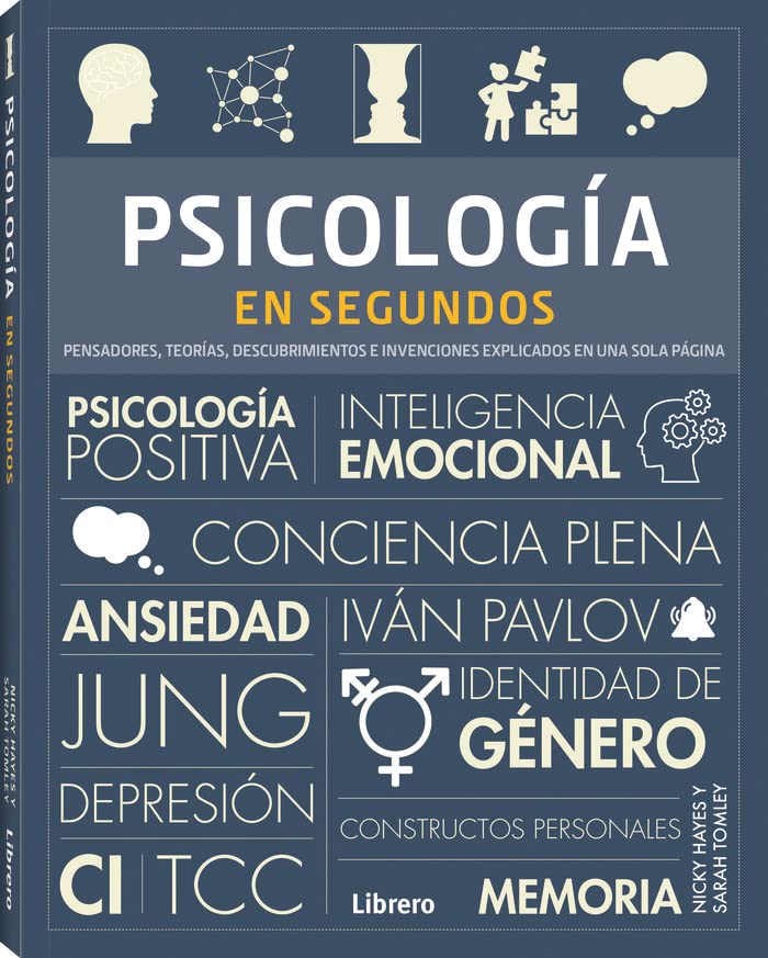 PSICOLOGIA EN SEGUNDOS: PENSADORES, TEORIAS, DESCUBRIMIENTOS E INVENCIONES EXPLICADOS EN UNA SOLA PAGINA