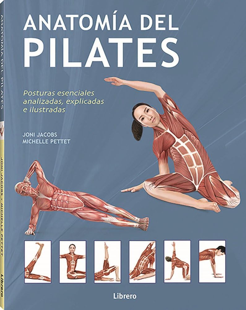 ANATOMIA DEL PILATES: POSTURAS ESENCIALES ANALIZADAS, EXPLICADAS E ILUSTRADAS. cover image