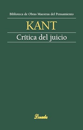 Critica del Juicio (Spanish Edition)