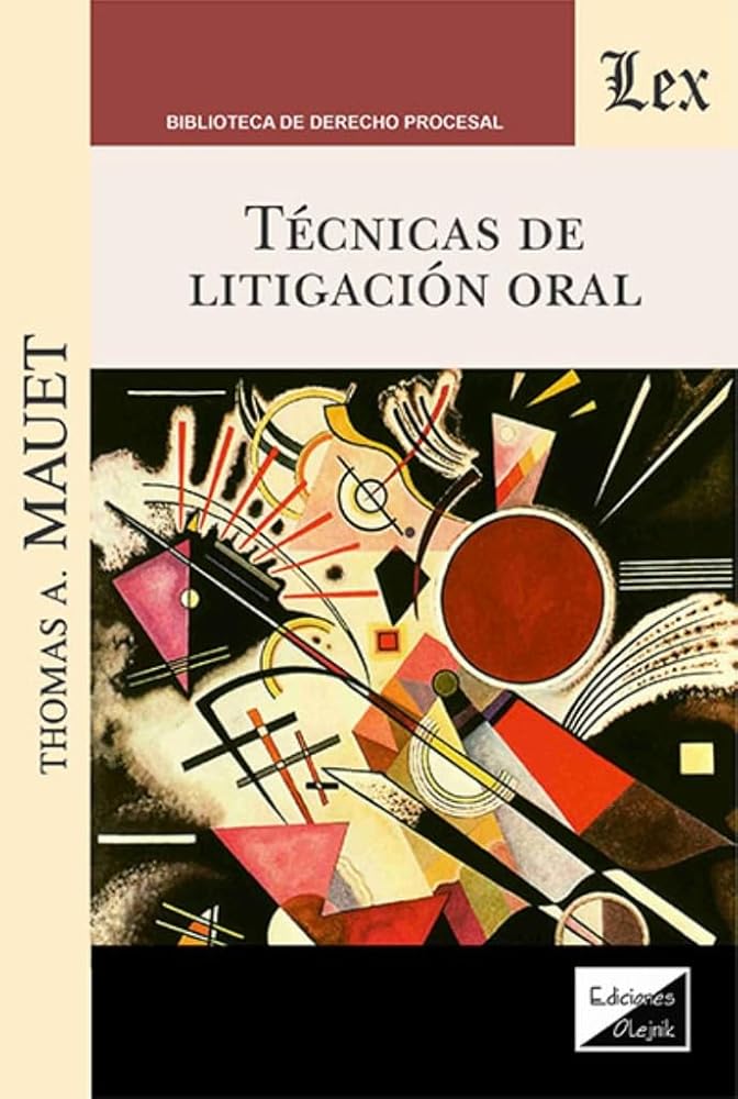 TECNICAS DE LITIGACION ORAL cover image