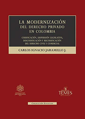 La Modernización del derecho privado en Colombia: codificación, dispersión legislativa, descodificación y recodificación, del derecho civil y comercial.