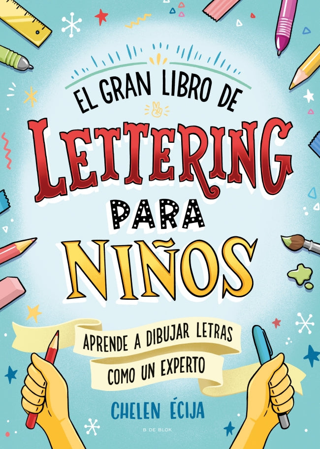 El gran libro de lettering para niños