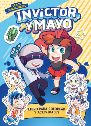 Invictor y Mayo libro para colorear y actividades