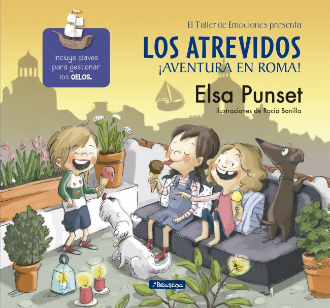 Los atrevidos ¡Aventura en Roma! (El taller de emociones 7)