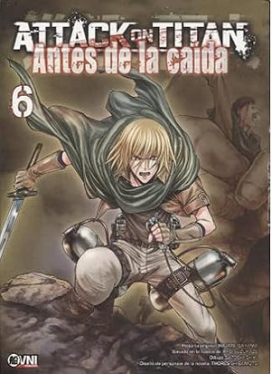 ATTACK ON TITAN: ANTES DE LA CAIDA VOL 6