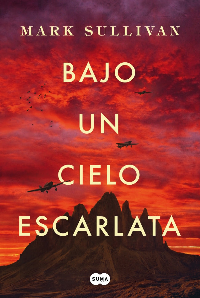 Bajo un cielo escarlata