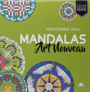 MANDALAS ART NOUVEAU COLOR BLOCK