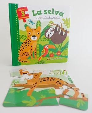 En la selva. Animales para armar