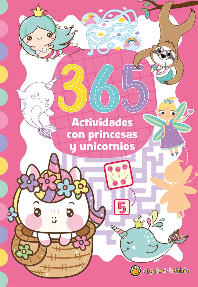 365 actividades con princesas y unicornios.