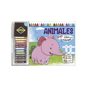 Animales. Gran libro para colorear / Pd.