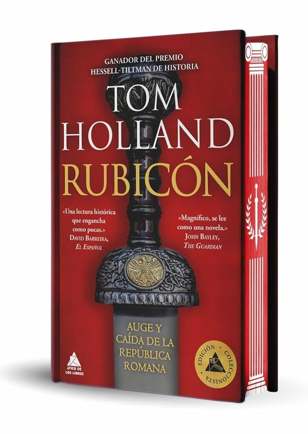 Rubicón (edición especial limitada en tapa dura con cantos pintados): Auge y caída de la República romana cover image