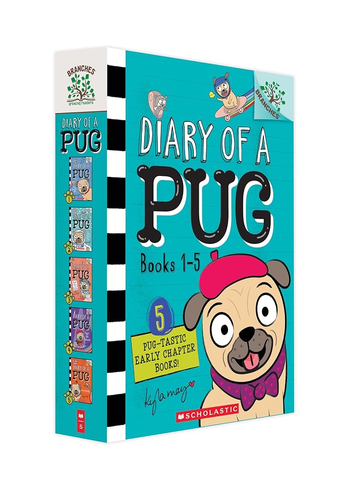 Diary of a Pug, Books 1-5: A Branches Box Set cover image