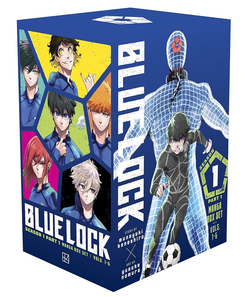 Blue Lock Season 1 Part 1 Manga Box Set (Blue Lock Manga Box Set) cover image