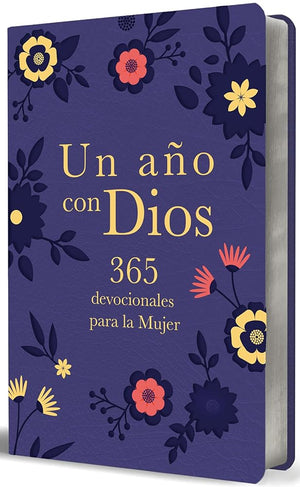 Un año con Dios: 365 devocionales para la mujer / A Year with God. Purple Leathe rsoft: 365 Devotions for Women