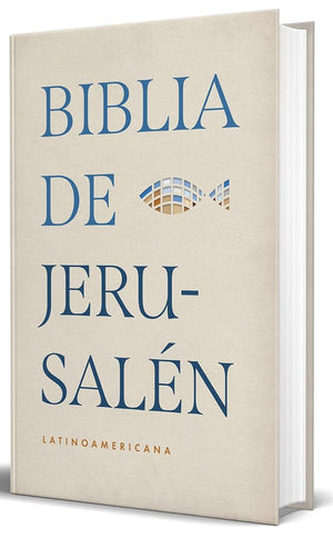 Biblia Católica Biblia de Jerusalén Latinoamericana, tapa dura, edición clásica marrón arena / Spanish Jerusalem Bible, Latin American Edition, Hardcover, (Spanish Edition)