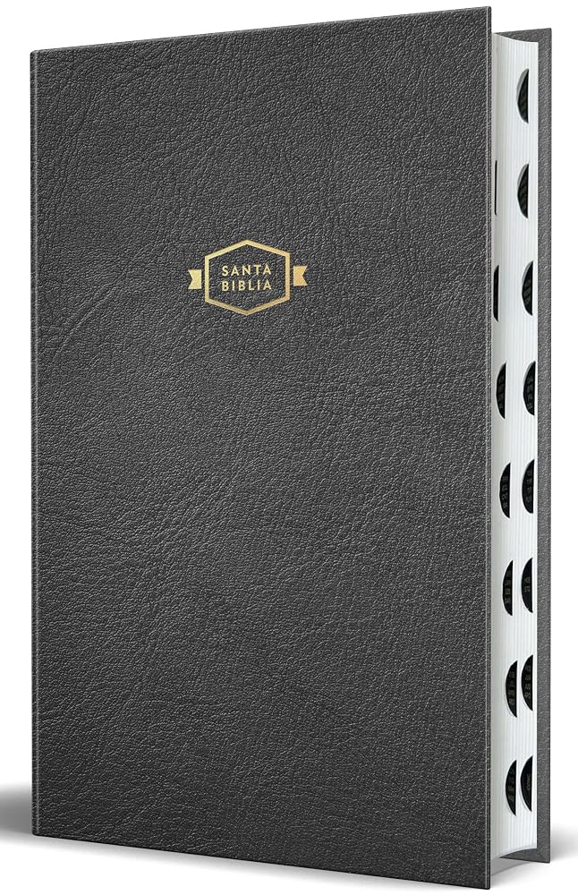 Biblia RVR 1960 para regalos y premios, Tapa Dura Negra / Spanish Bible RVR 1960 Gift and Award Bible HC Black (Spanish Edition) cover image
