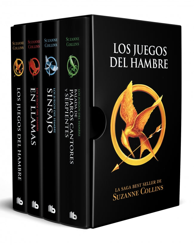 Los Juegos del Hambre - Estuche con: Los juegos del hambre | En llamas | Sinsajo | Balada de pájaros cantores y serpient
