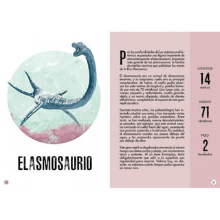 la era de los dinosaurios estegosaurio libro + maquets 3d