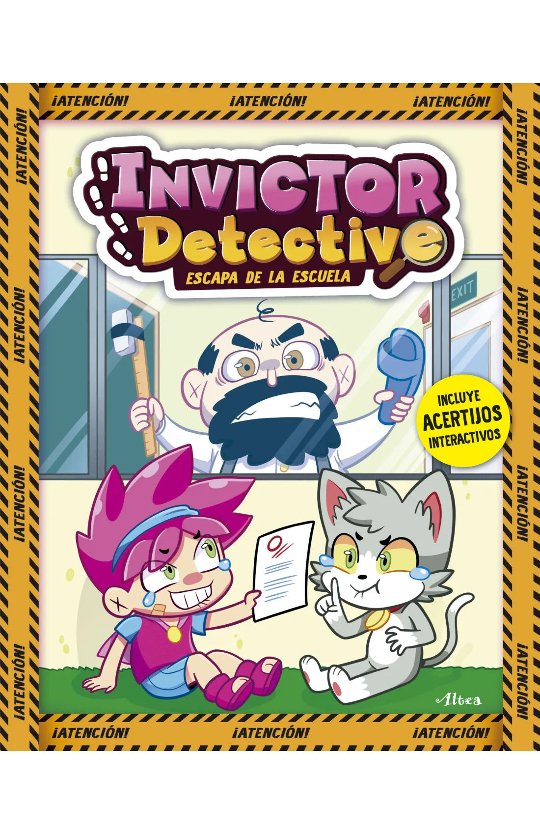 invictor detective-escapa de la escuela