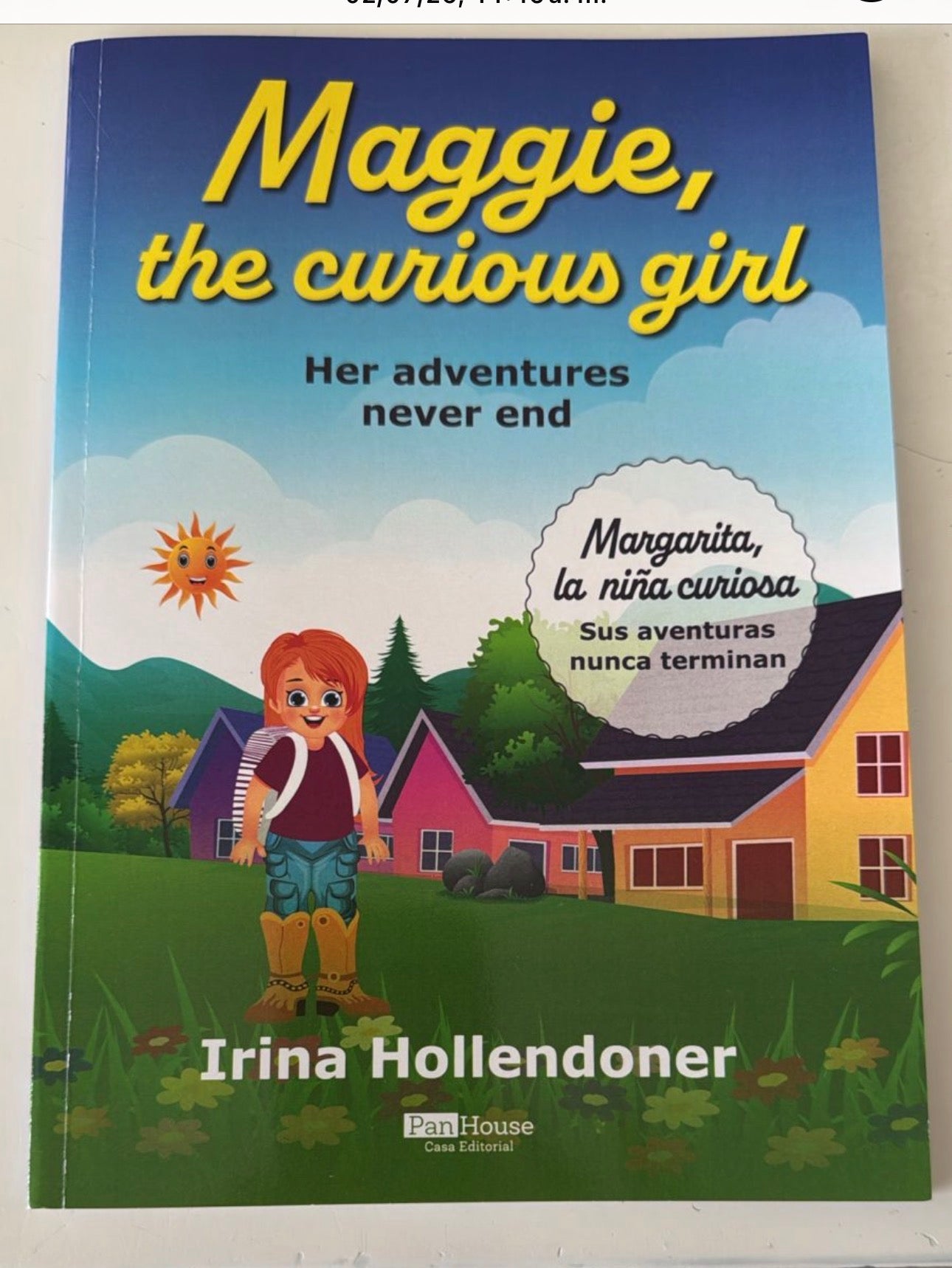 Maggie, the curious girl - Irina Hollendoner
