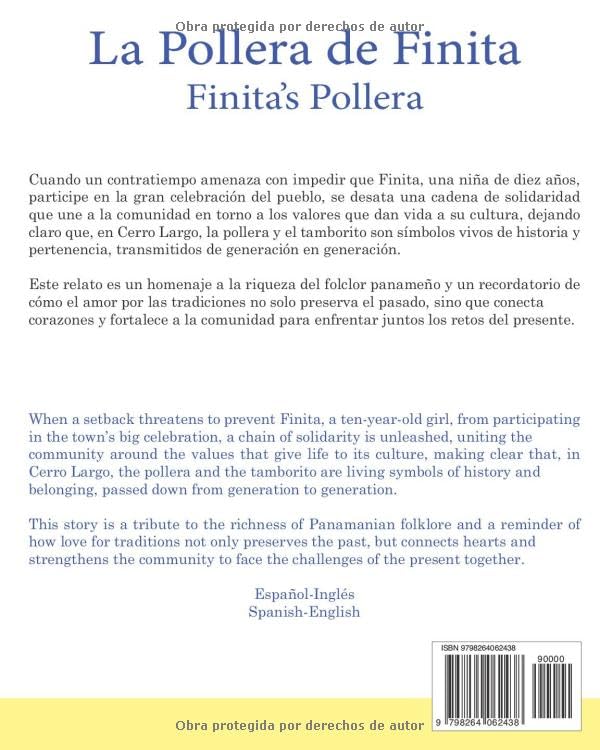La Pollera de Finita- Finita´s Pollera - Iritzel Mero de Carrasquilla