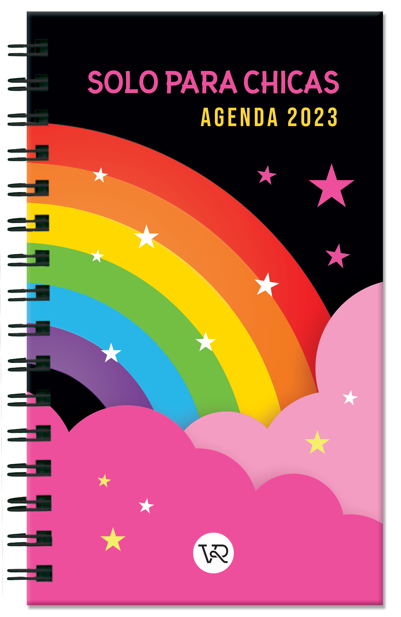 Agenda solo para chicas 2023 nube