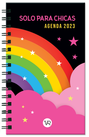 Agenda solo para chicas 2023 nube