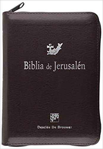 Biblia De Jerusalén Modelo Bolsillo Con Cremallera