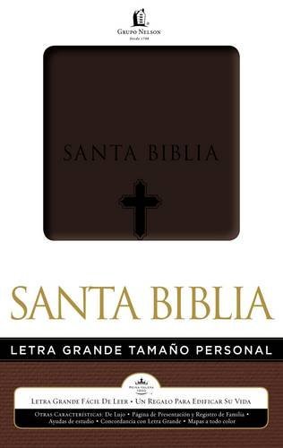 santa biblia letra grande tamaño personal reina valera 1960