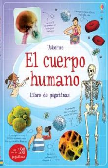 libro de pegatinas el cuerpo humano