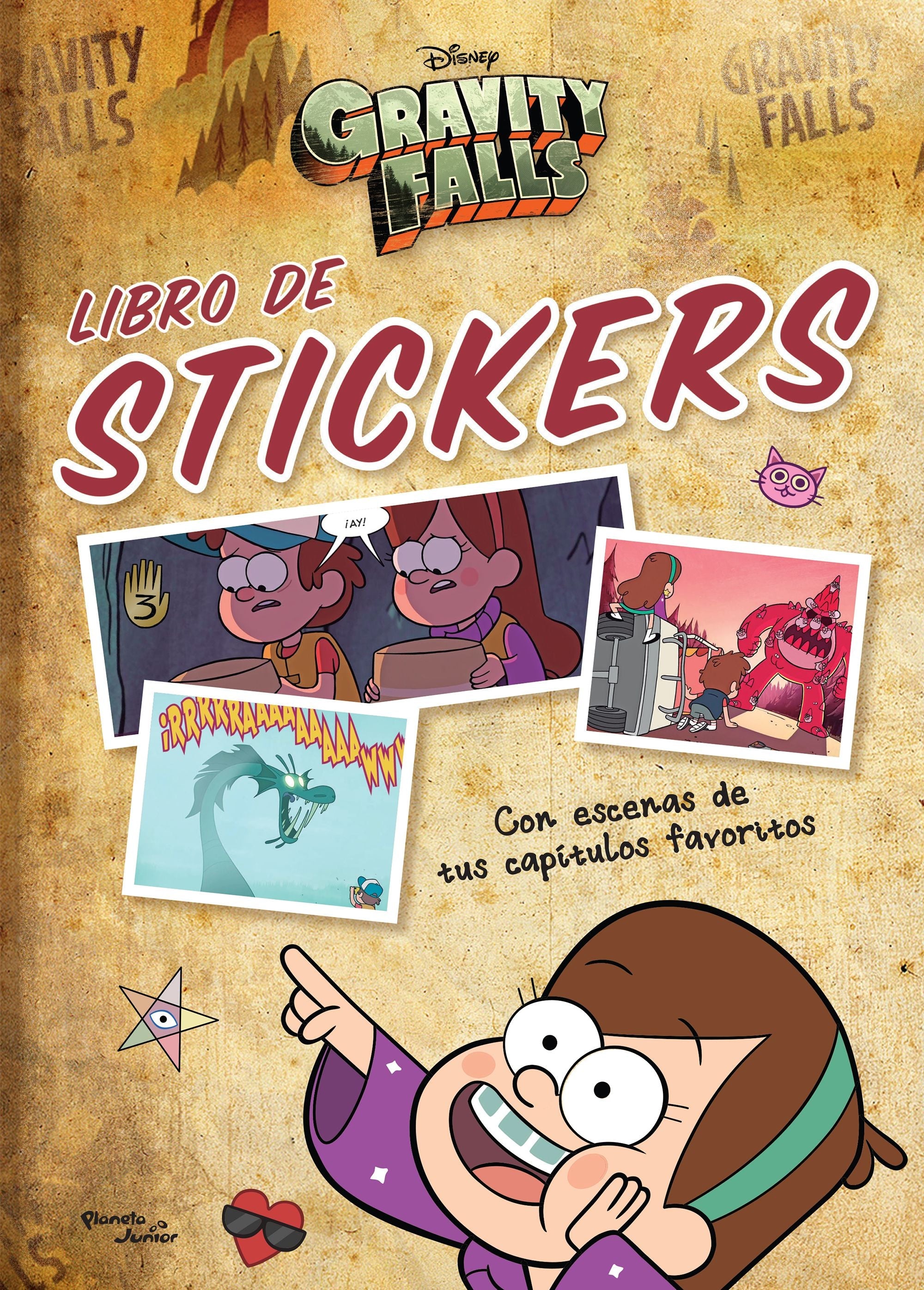 Gravity Falls - Libro de stickers