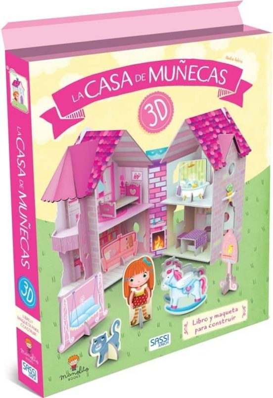 la casa de nuñecas 3d libro y maqueta