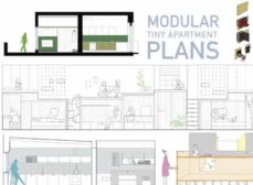Modular tiny apartments plans