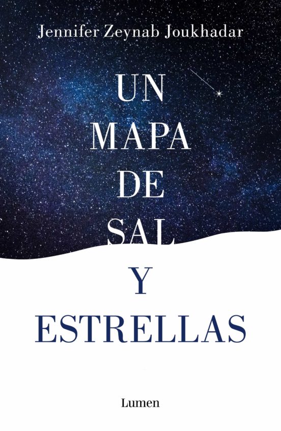 un mapa de sal y estrellas