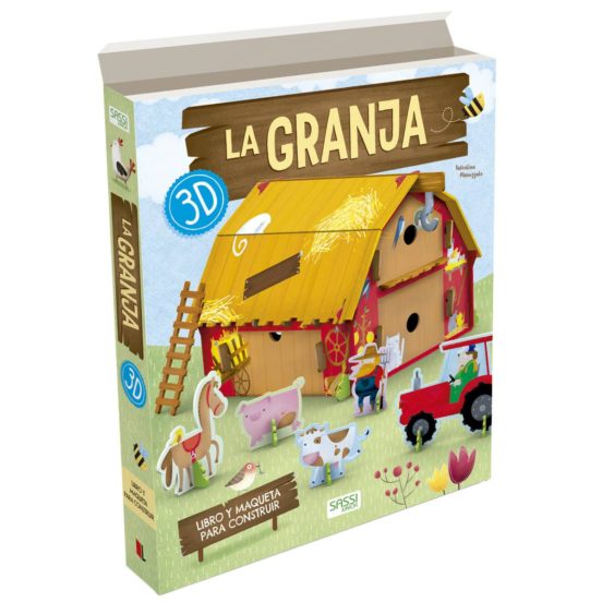 la granja 3d maqueta