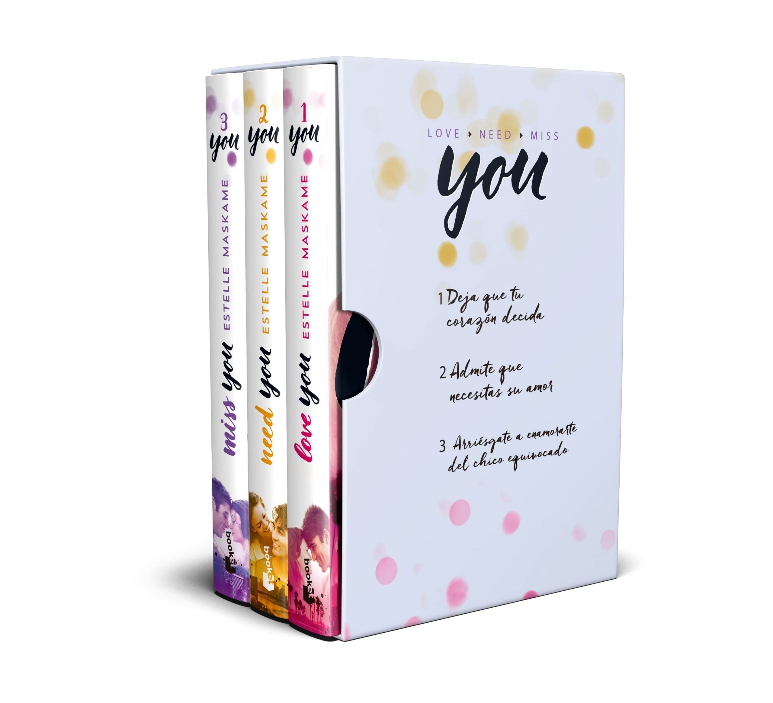 pack you 3 libros