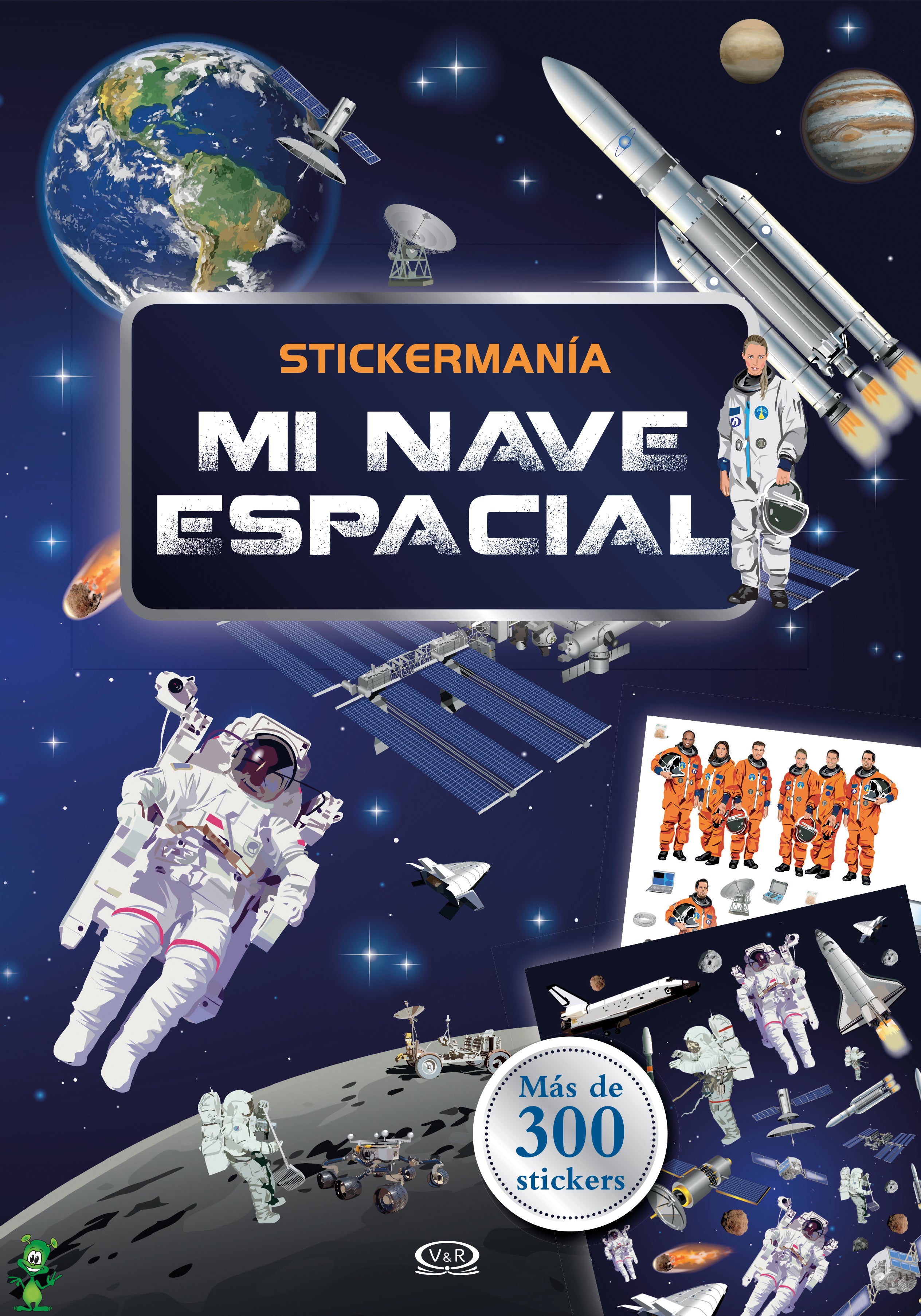 Mi nave espacial stickermanía 