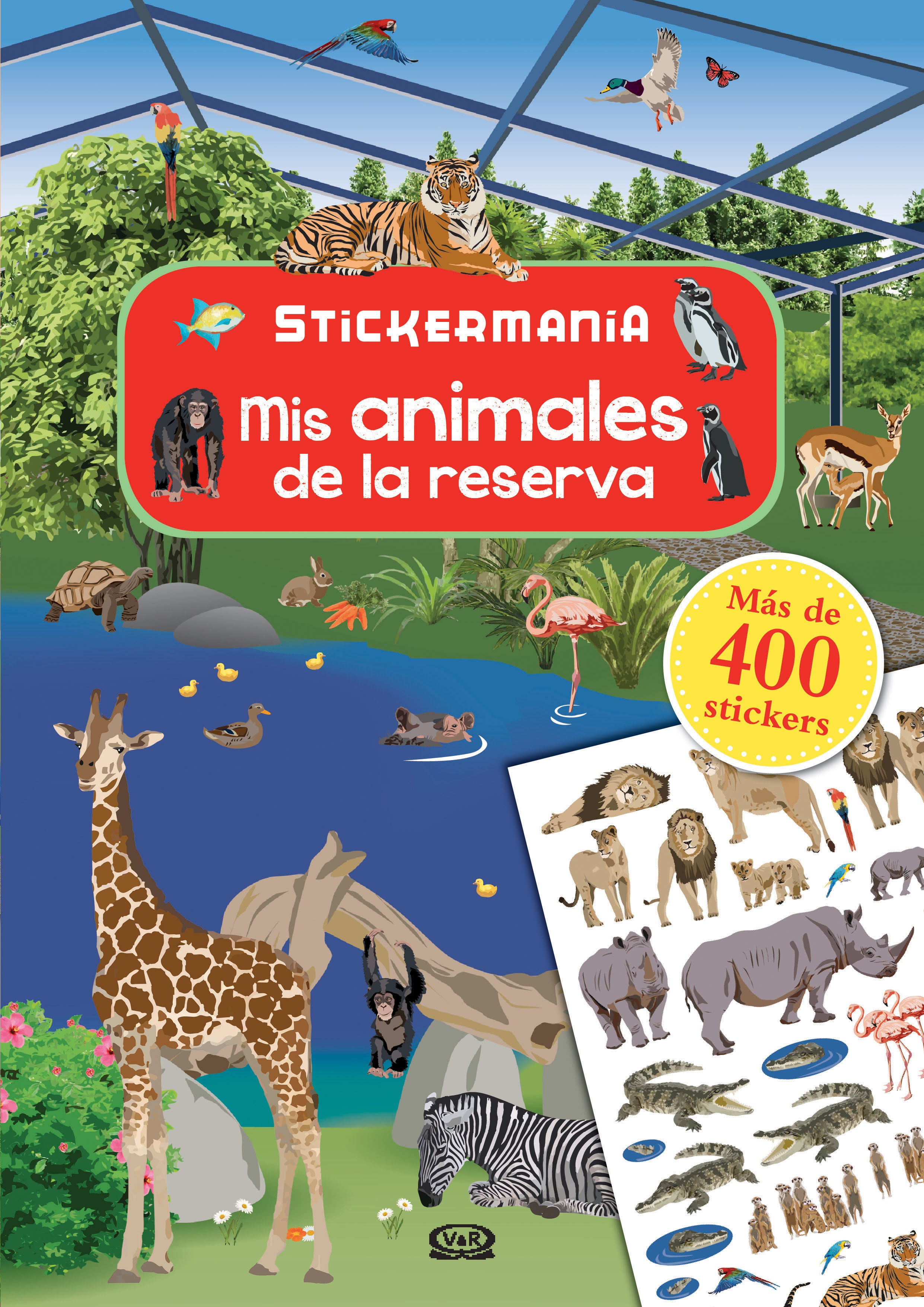 Mis animales de la reserva stickermanía 