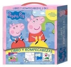 libro y rompecabezas peppa pig