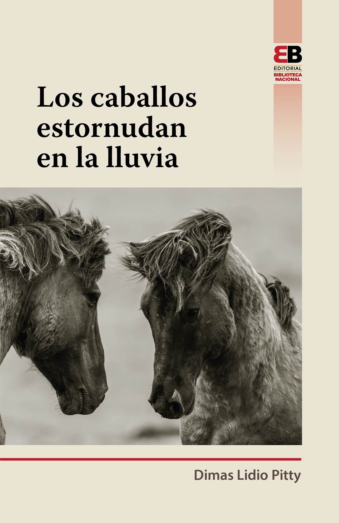 Los caballos estornudan en la lluvia