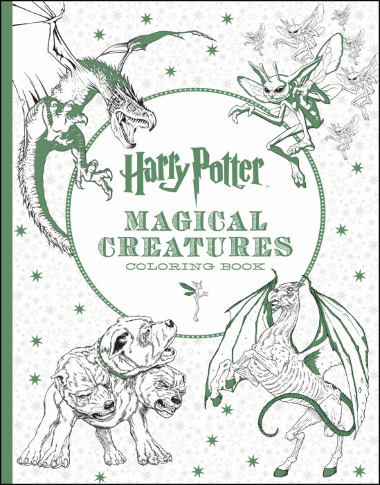 Harry Potter - Magical creatures (Coloring book)