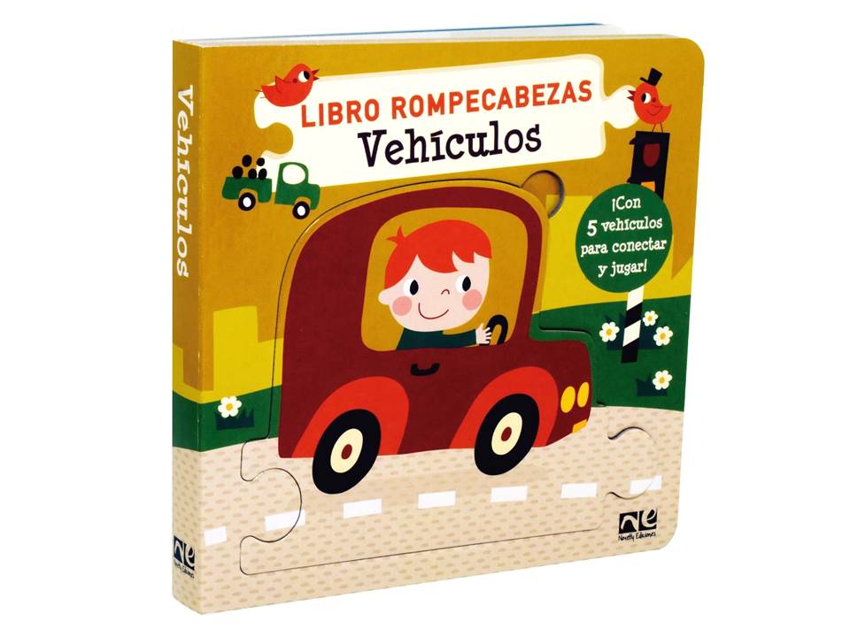 Libro rompecabezas: Vehículos