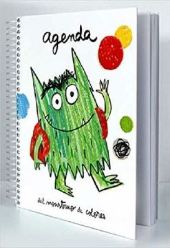 agenda del monstruo de colores