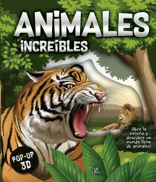 Animales increíbles (Pop-up 3D)