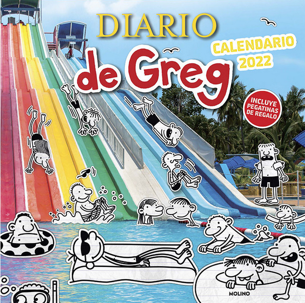 Calendario 2022 - Diario de Greg (Incluye pegatinas de regalo)